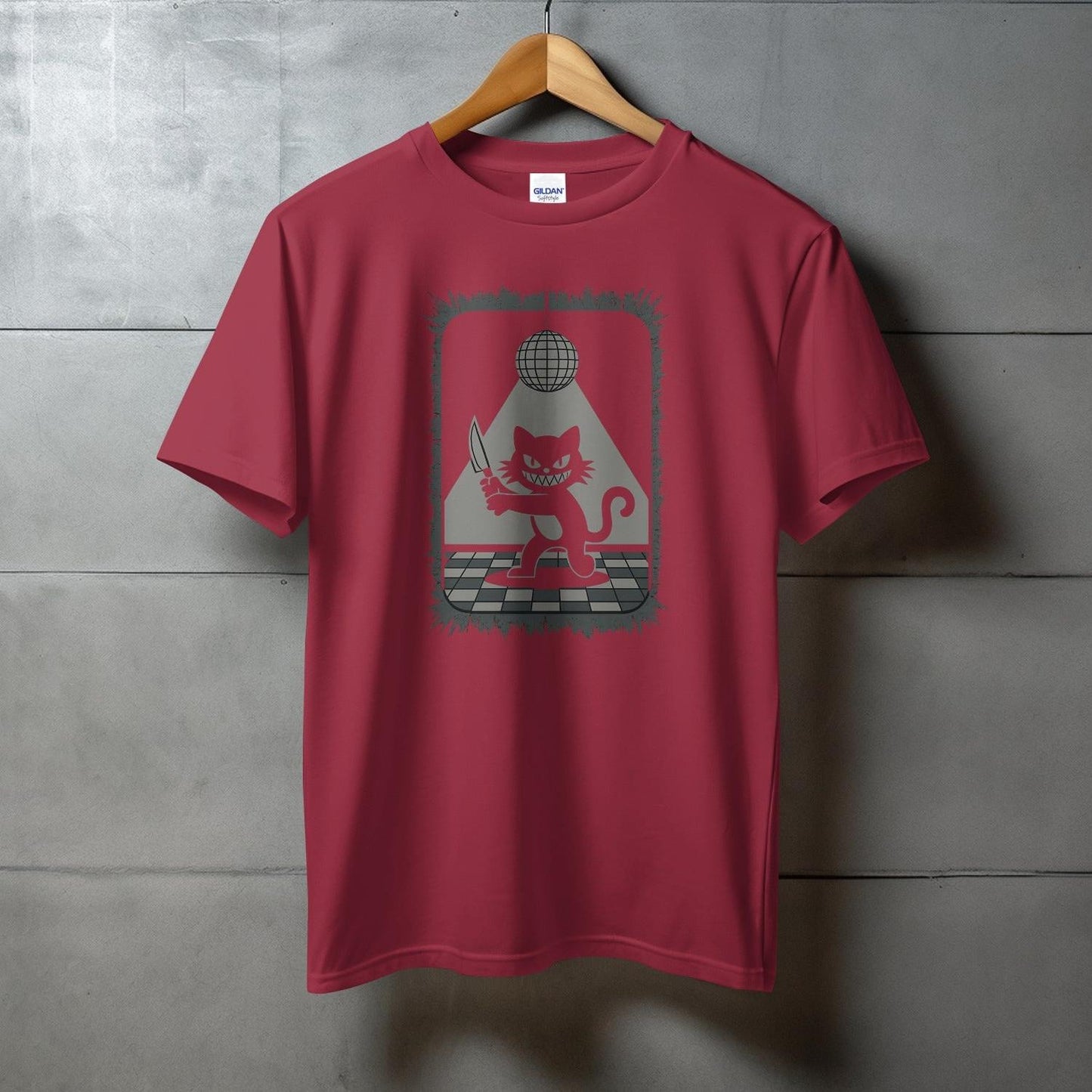 Cool Dancing Cat Graphic Tee product type