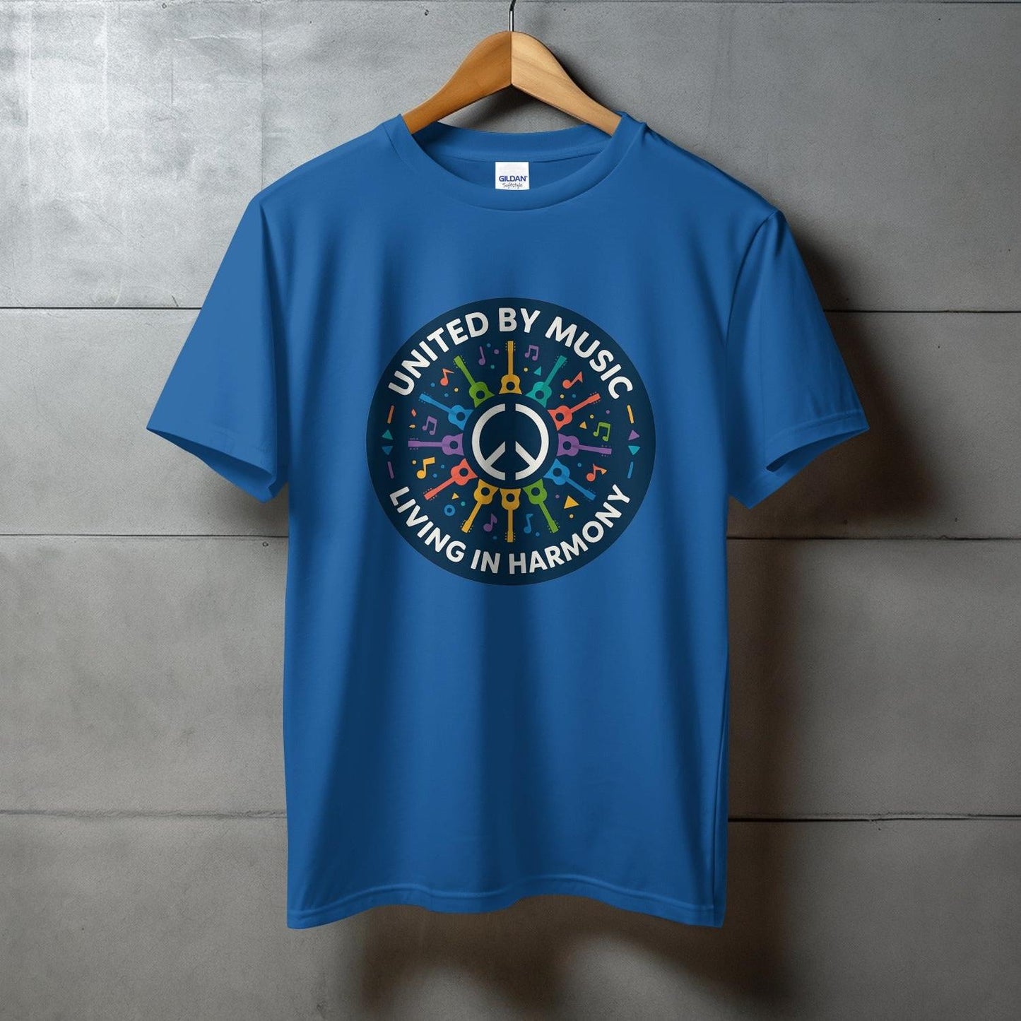 United by Music Living in Harmony T-shirt product type