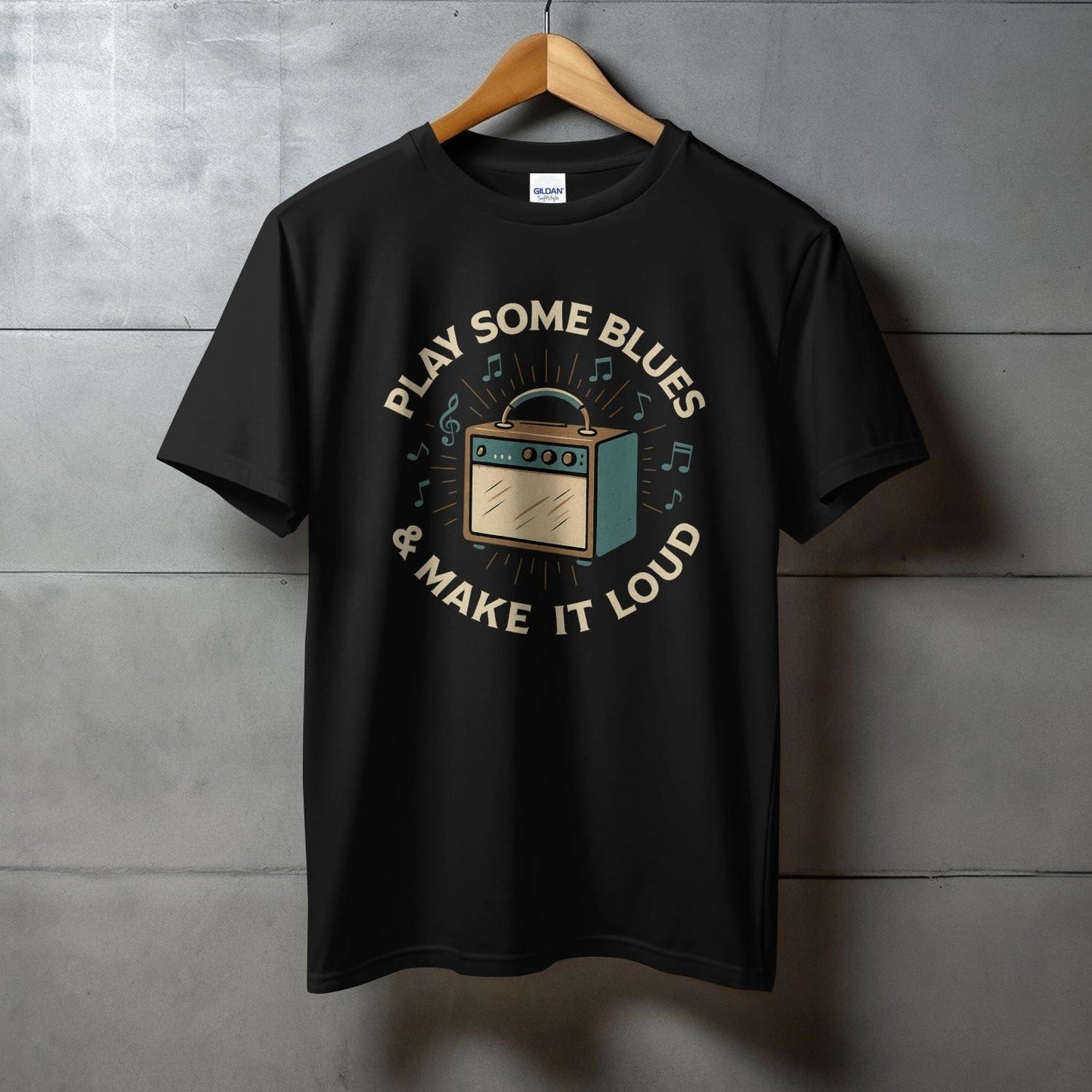 Play Some Blues Make It Loud Graphic T-Shirt product
