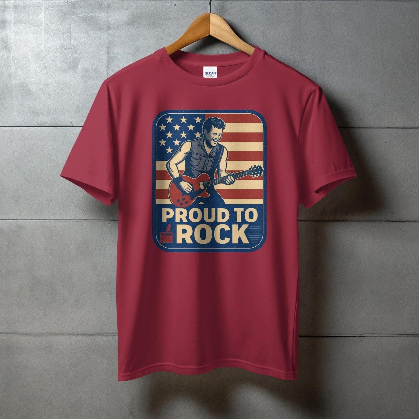 Proud to Rock Graphic Design T-Shirt product type