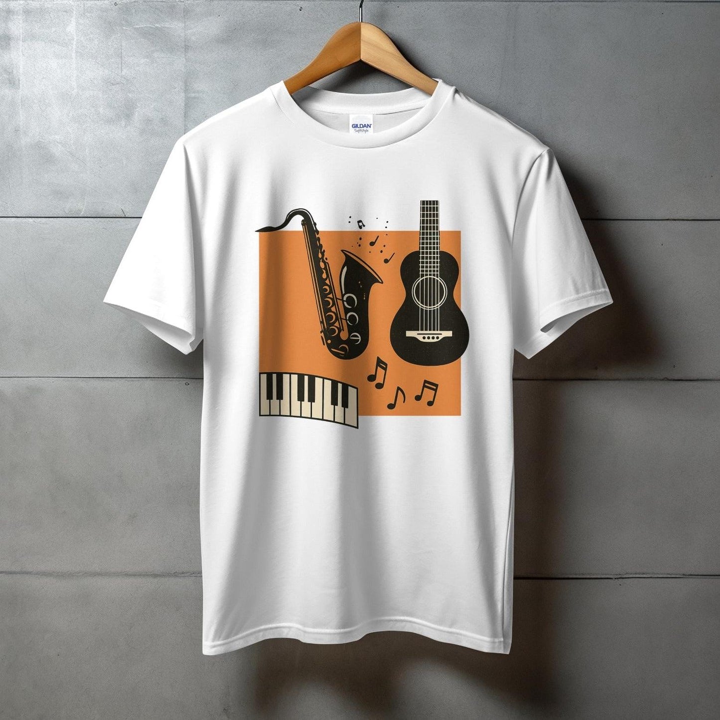 Musical Instruments T-Shirt Design Unisex product type