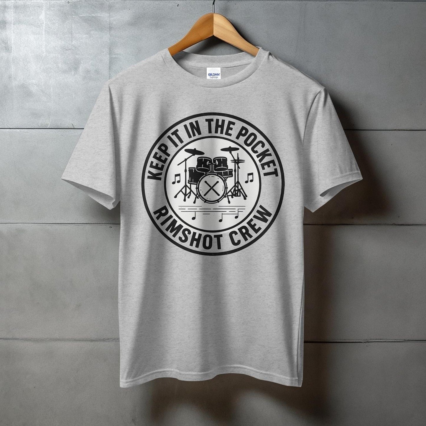 Keep It in the Pocket Rimshot Crew T-shirt product