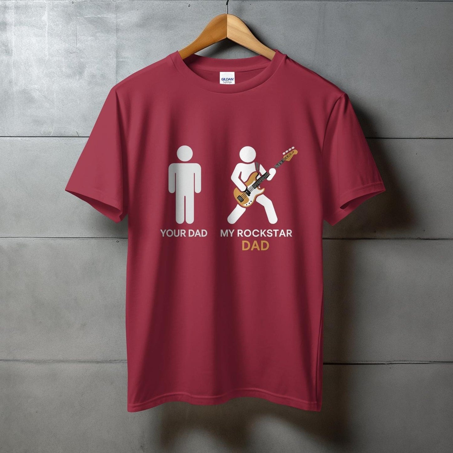Your Dad My Rockstar Dad T-Shirt Father's Day product