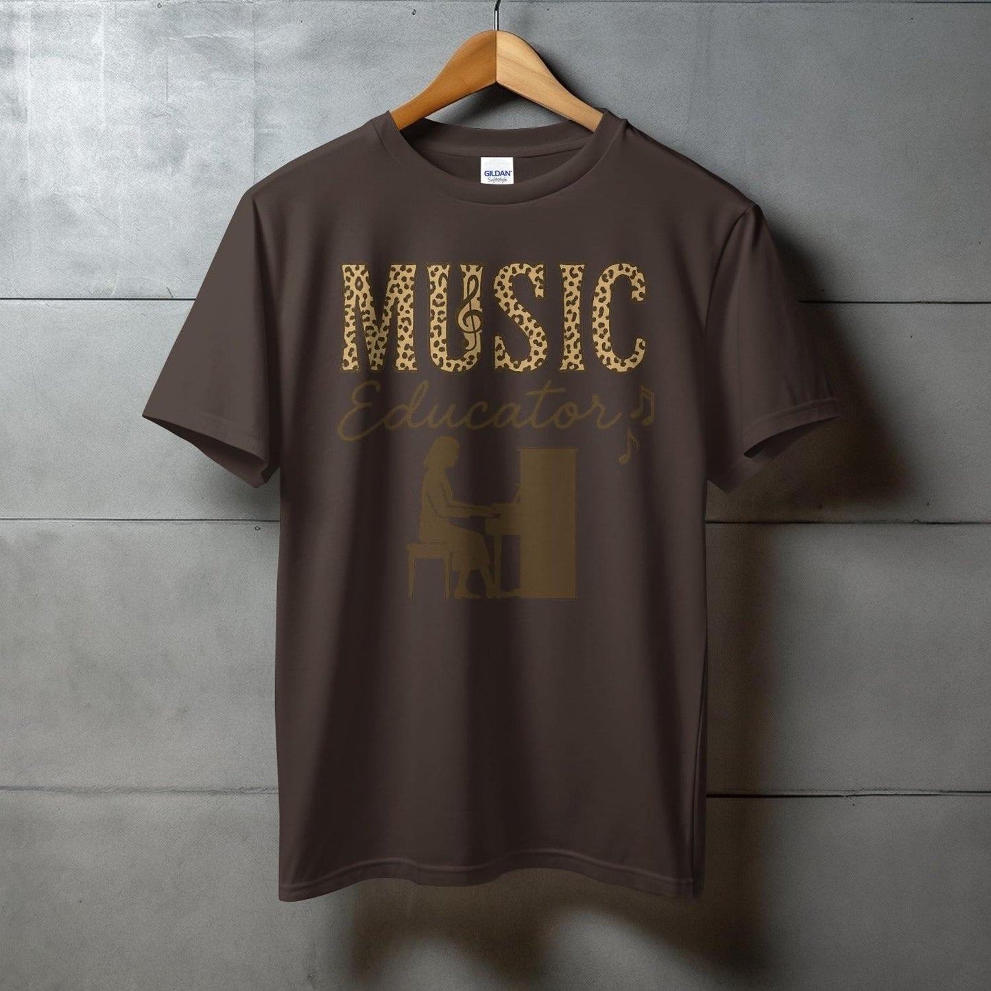 Music Educator Graphic Tee Displaying Artistic Product Type