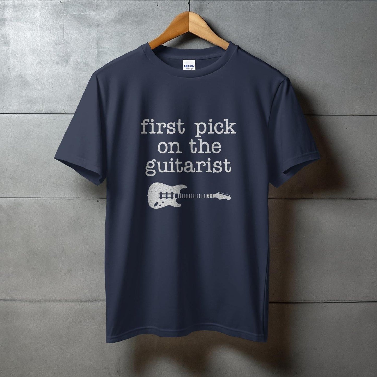 First Pick On The Guitarist Graphic T-Shirt product