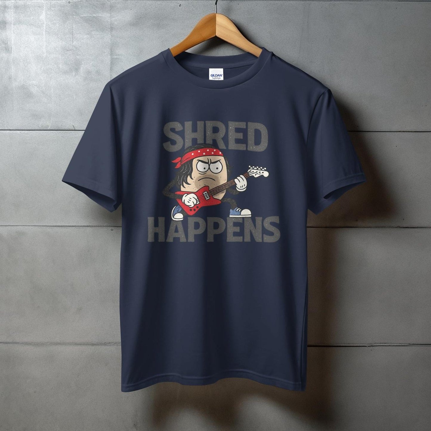 Shred Happens Rock Music Graphic T-Shirt product