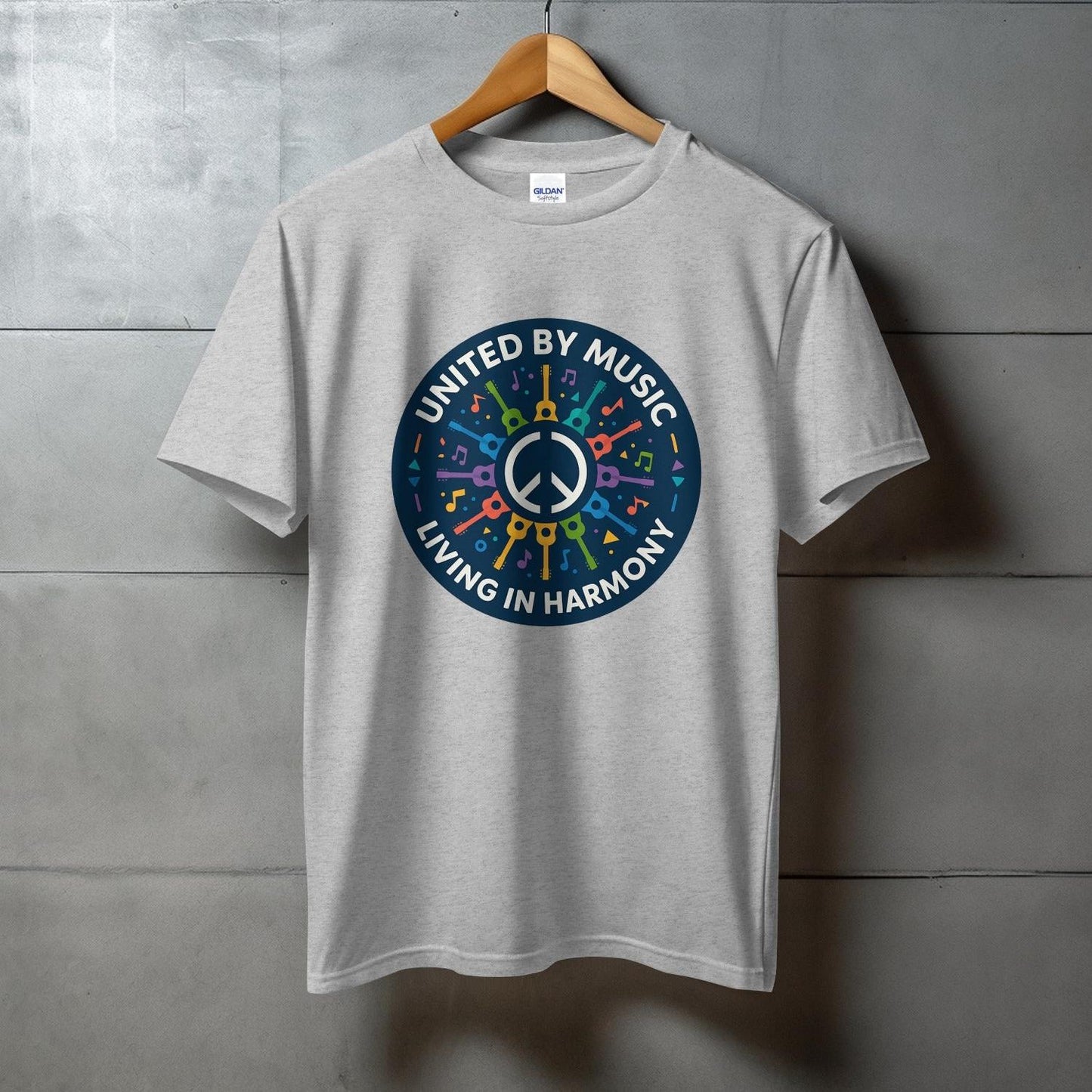 United By Music Living In Harmony T-Shirt product type