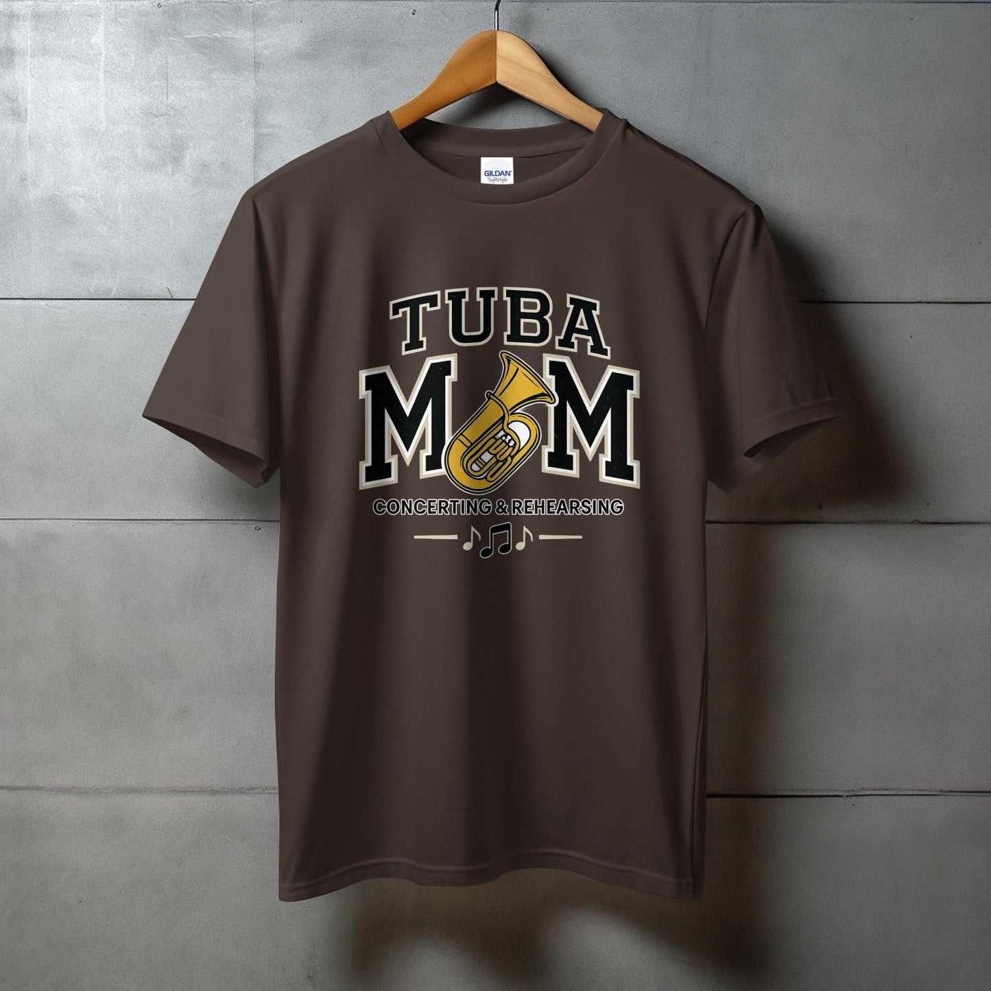 Tuba Mom Concerting And Rehearsing T-Shirt product type