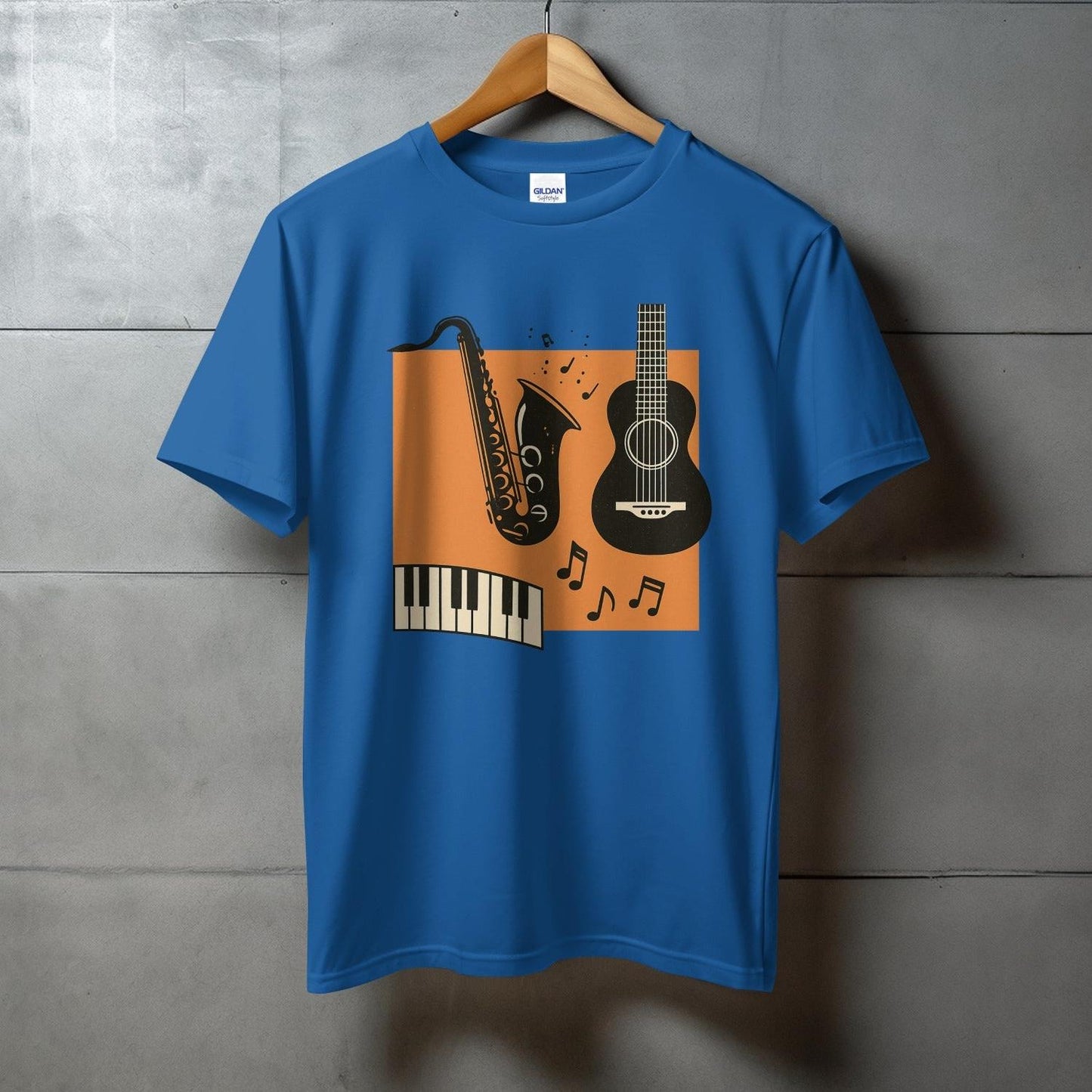 Musical Instruments Graphic Printed T-Shirt product