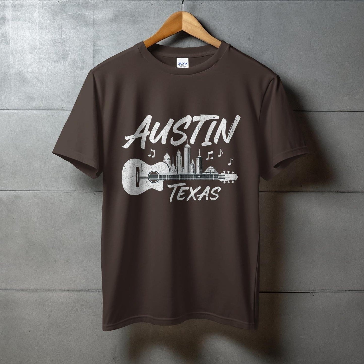 Austin Texas Music Themed T-Shirt product