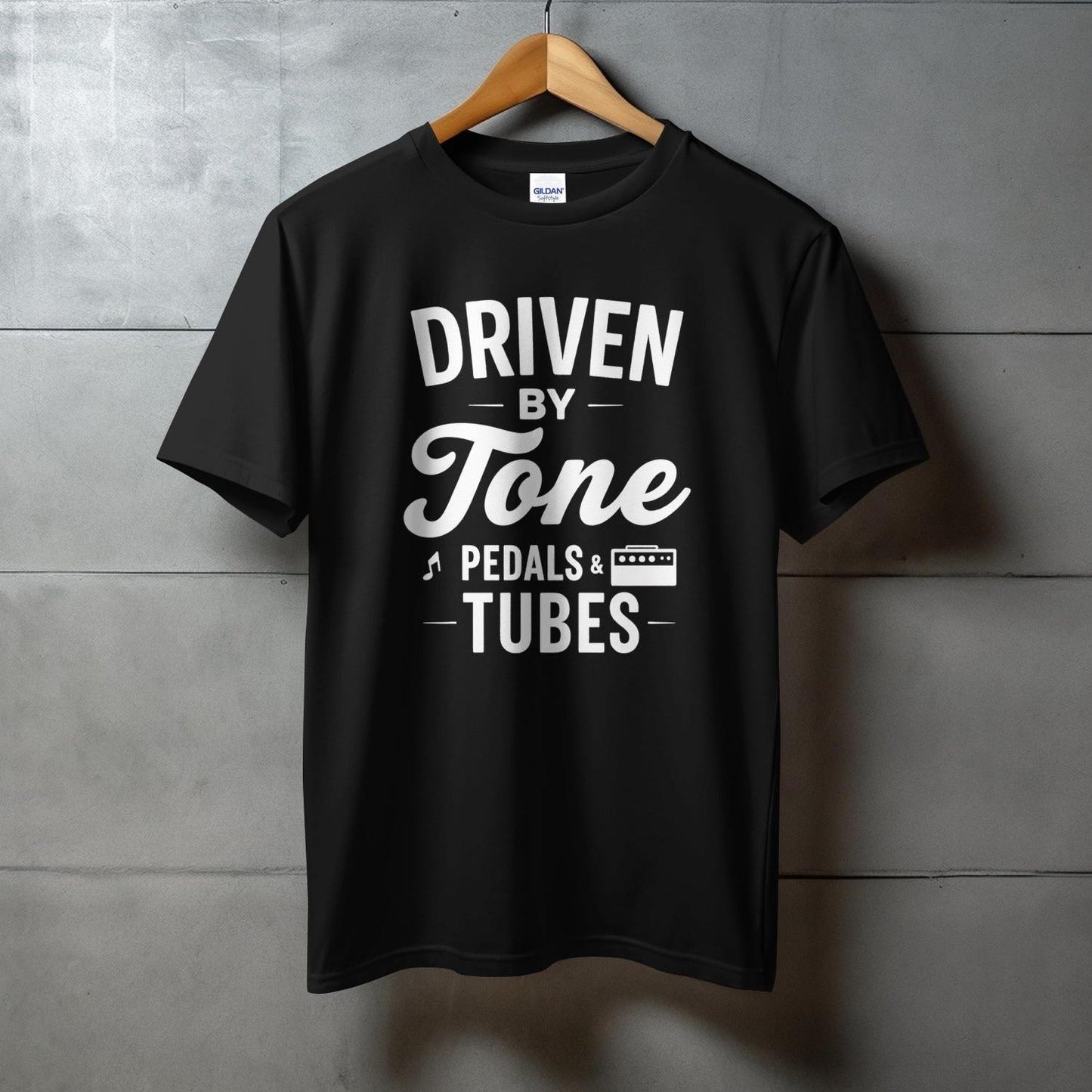 Driven by Tone Pedals and Tubes Graphic T-Shirt product