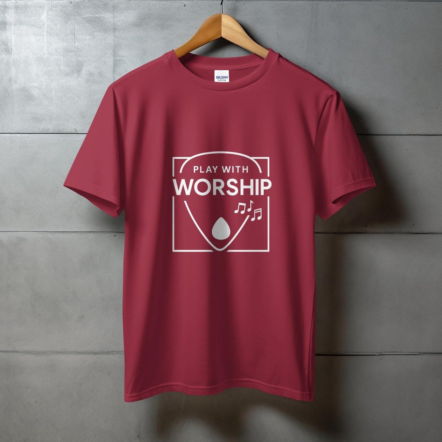 Play With Worship Music Graphic T-Shirt product