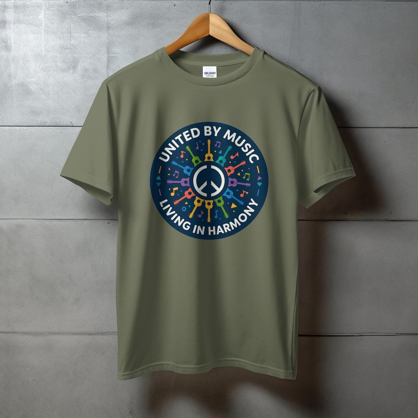 United by Music Living in Harmony T-shirt product type