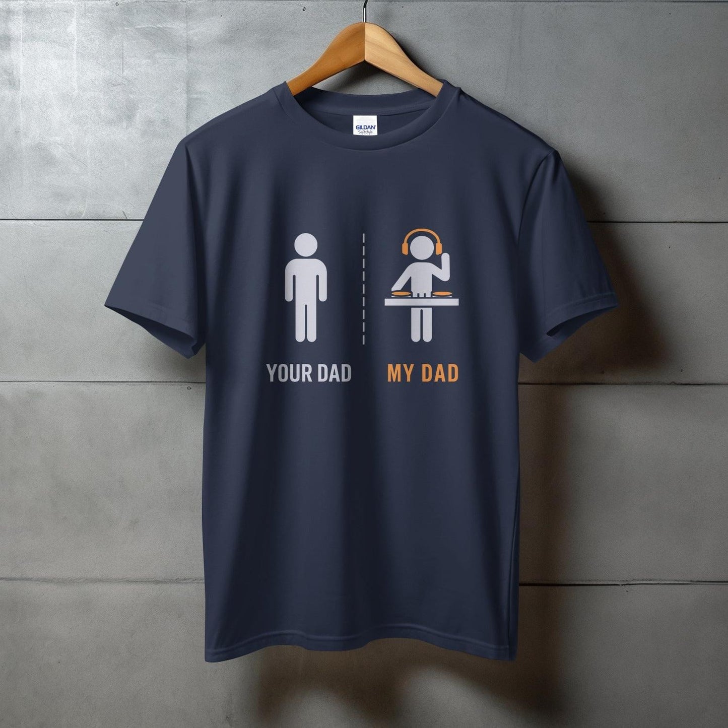 Your Dad My Dad Funny DJ Graphic T-Shirt product
