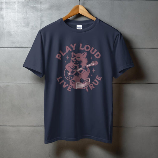 Play Loud Live True Music Lover T-Shirt product