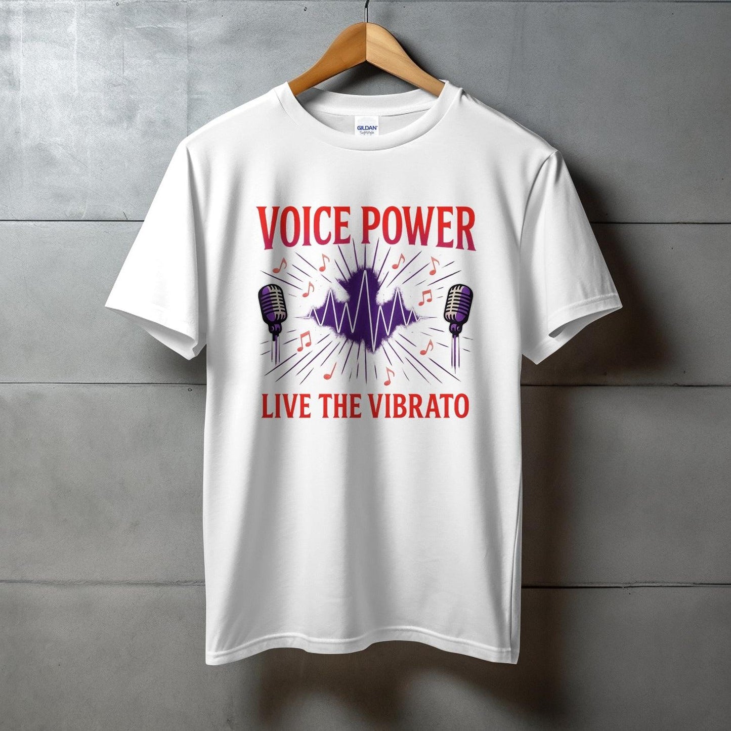 Voice Power Live The Vibrato Graphic T-Shirt product