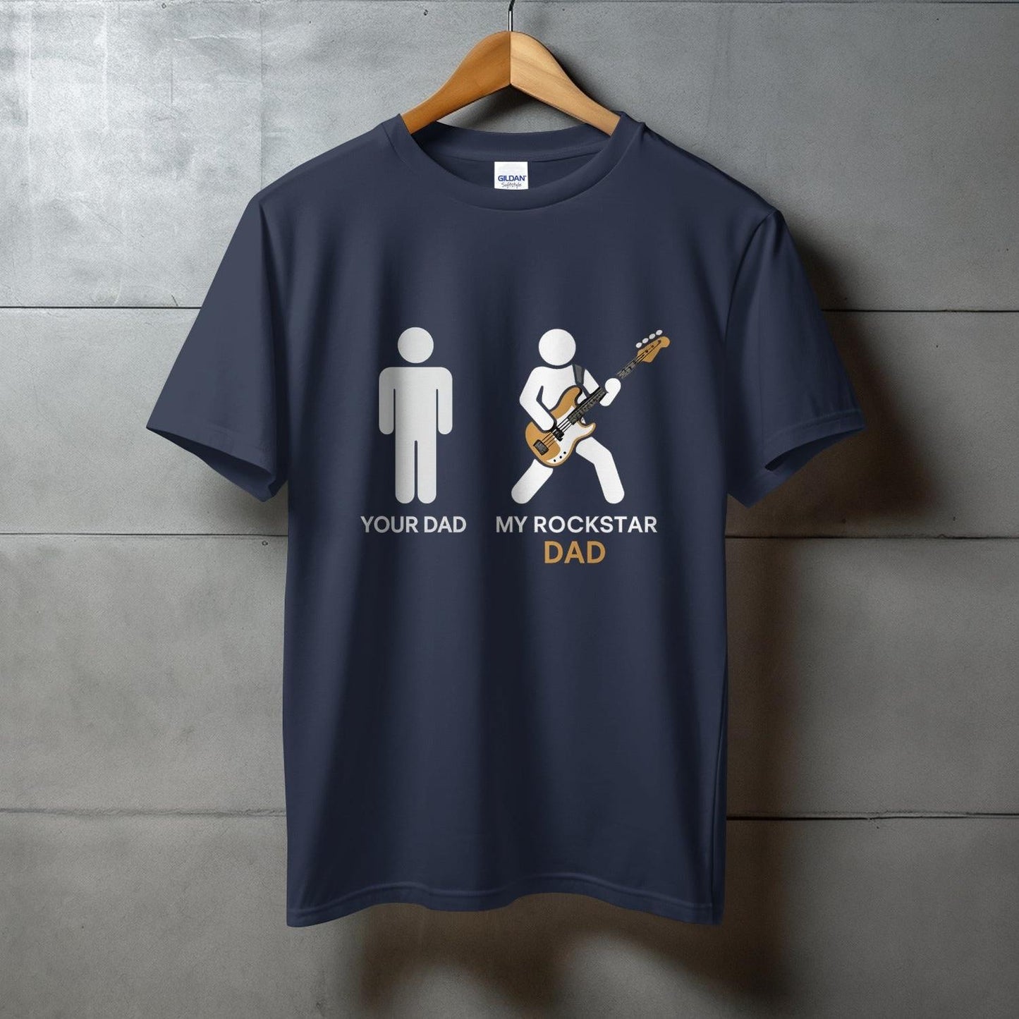 Your Dad My Rockstar Dad Funny Graphic T-Shirt product