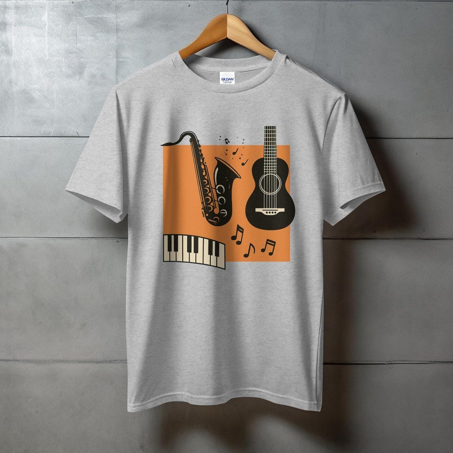 Musical Instruments Graphic T-Shirt Casual Wear product