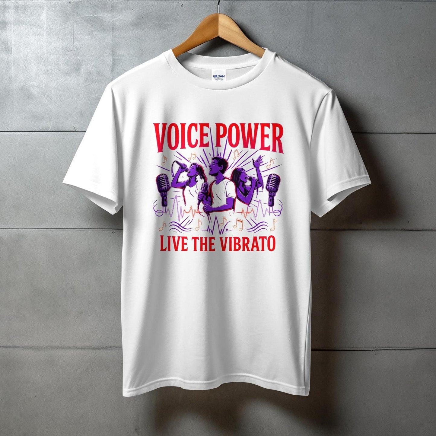 Voice Power Live The Vibrato Graphic T-shirt product type