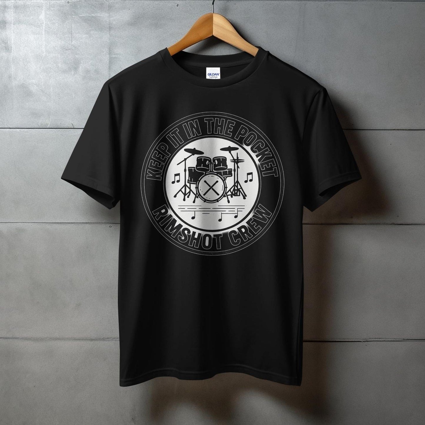 Keep It In The Pocket Rimshot Crew T-shirt product