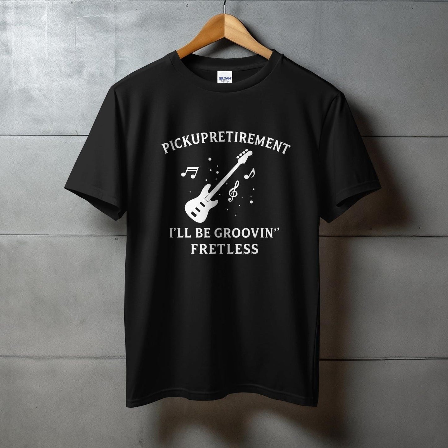 Pick Up Retirement I'll Be Groovin Fretless product type