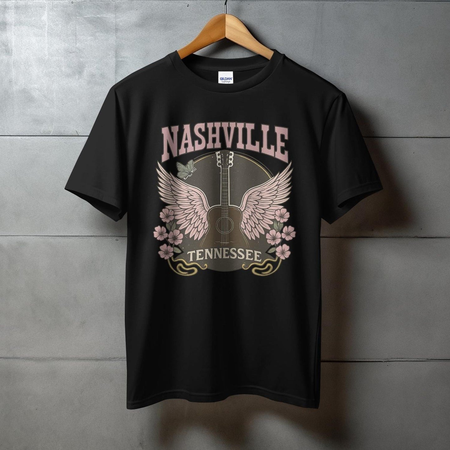 Nashville Tennessee Wings Guitar Design product type