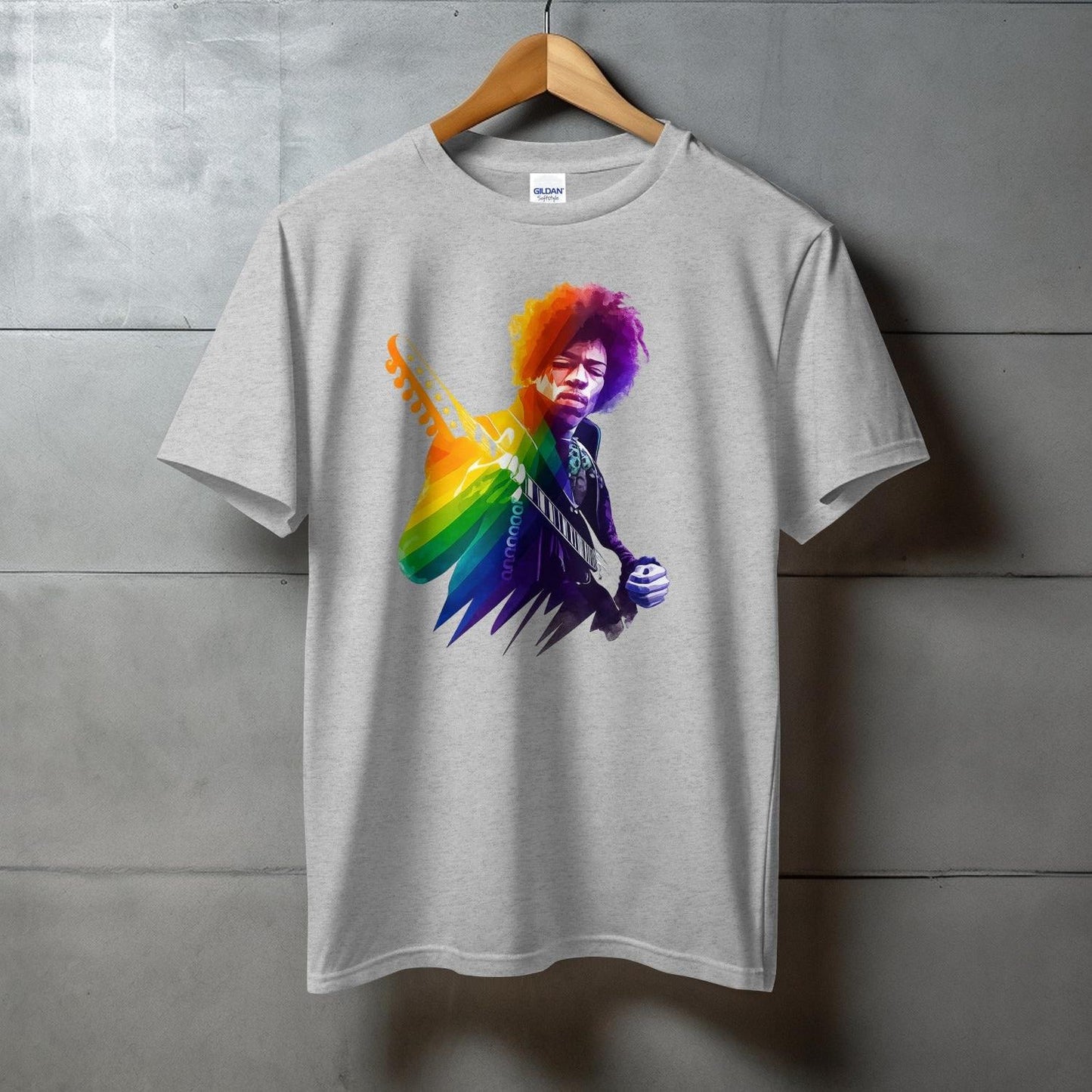 Psychedelic Guitarist Artwork Graphic T-Shirt product type