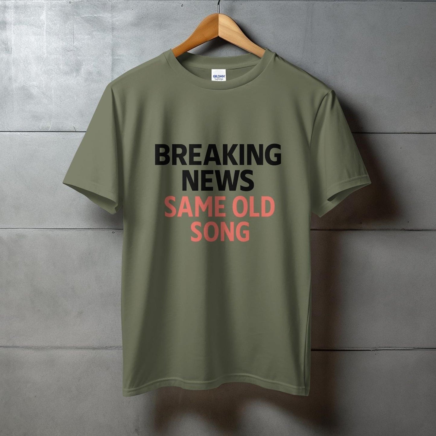 Breaking News Same Old Song Graphic T-Shirt product