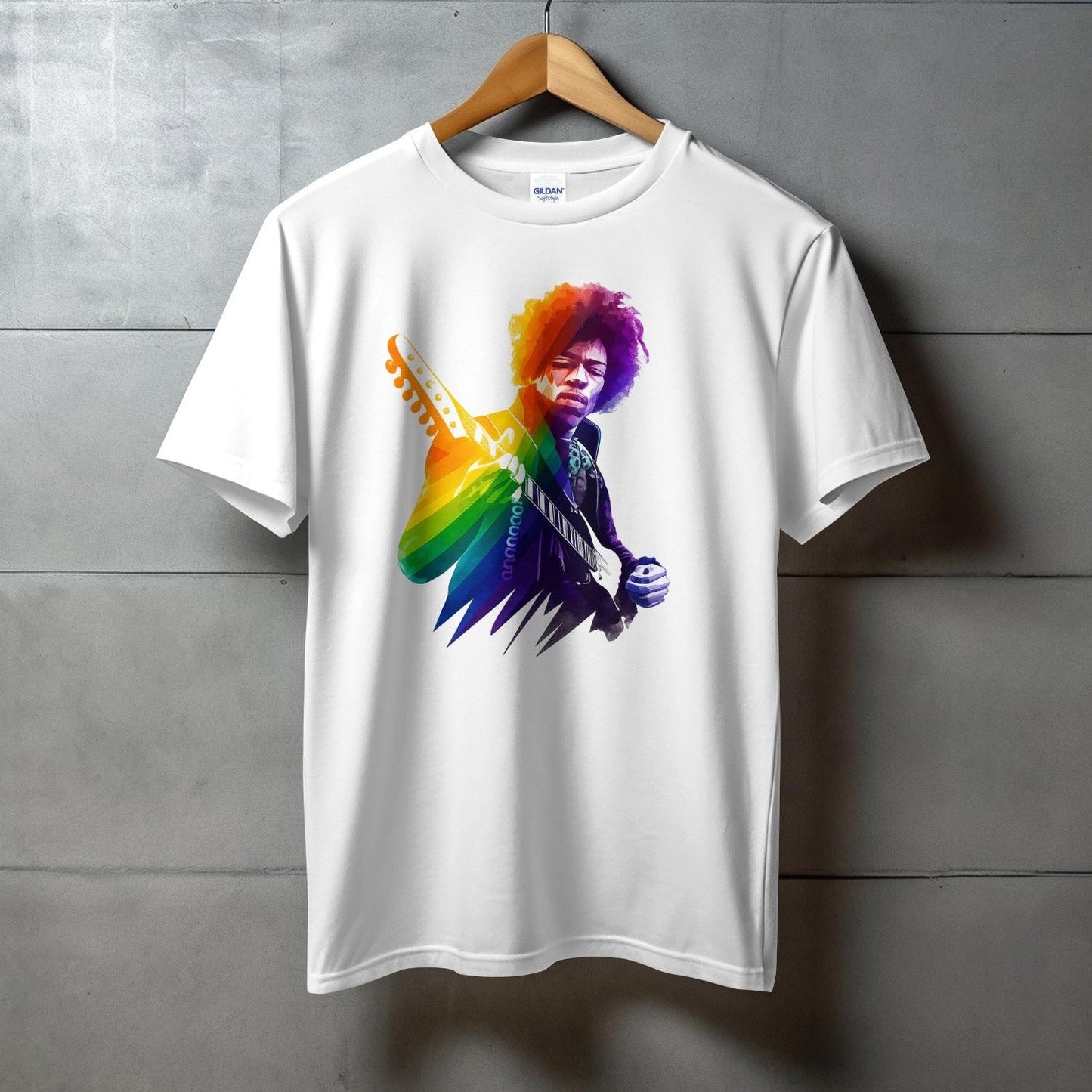 Vibrant Guitarist Graphic Tee Exclusive T-shirt Product