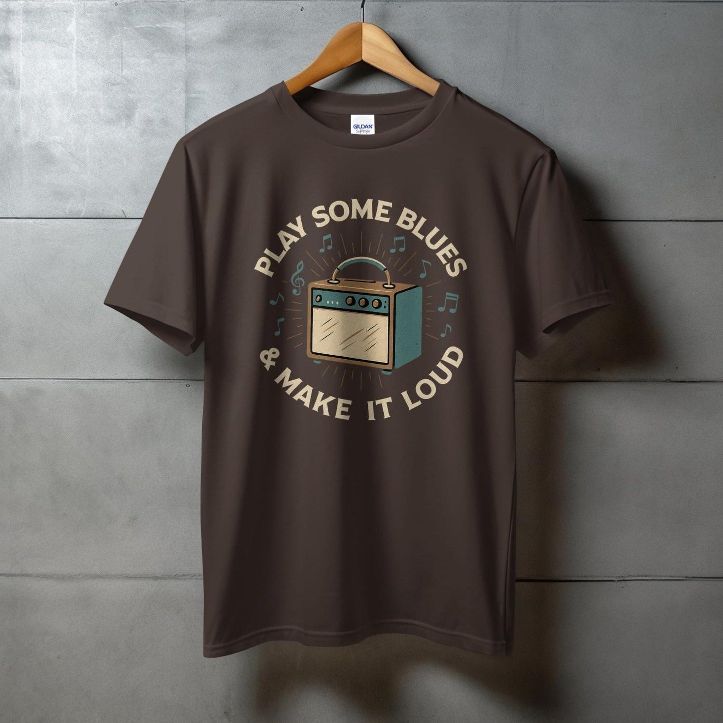Play Some Blues Make It Loud Graphic T-Shirt product