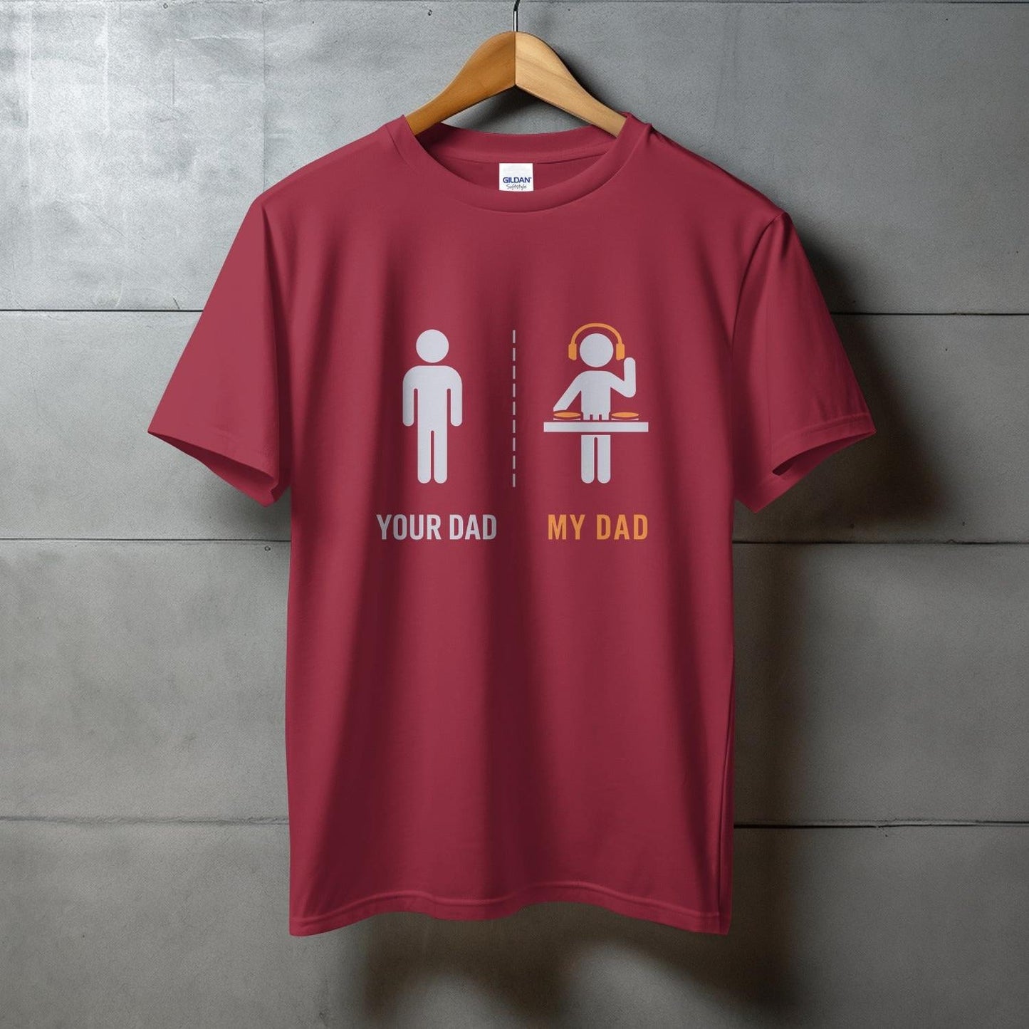 Funny Dad Comparison Graphic T-Shirt product type