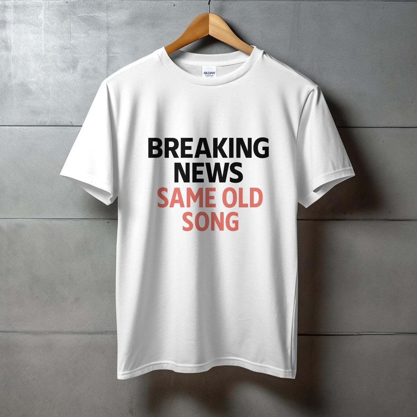 Breaking News Same Old Song Graphic Tee product