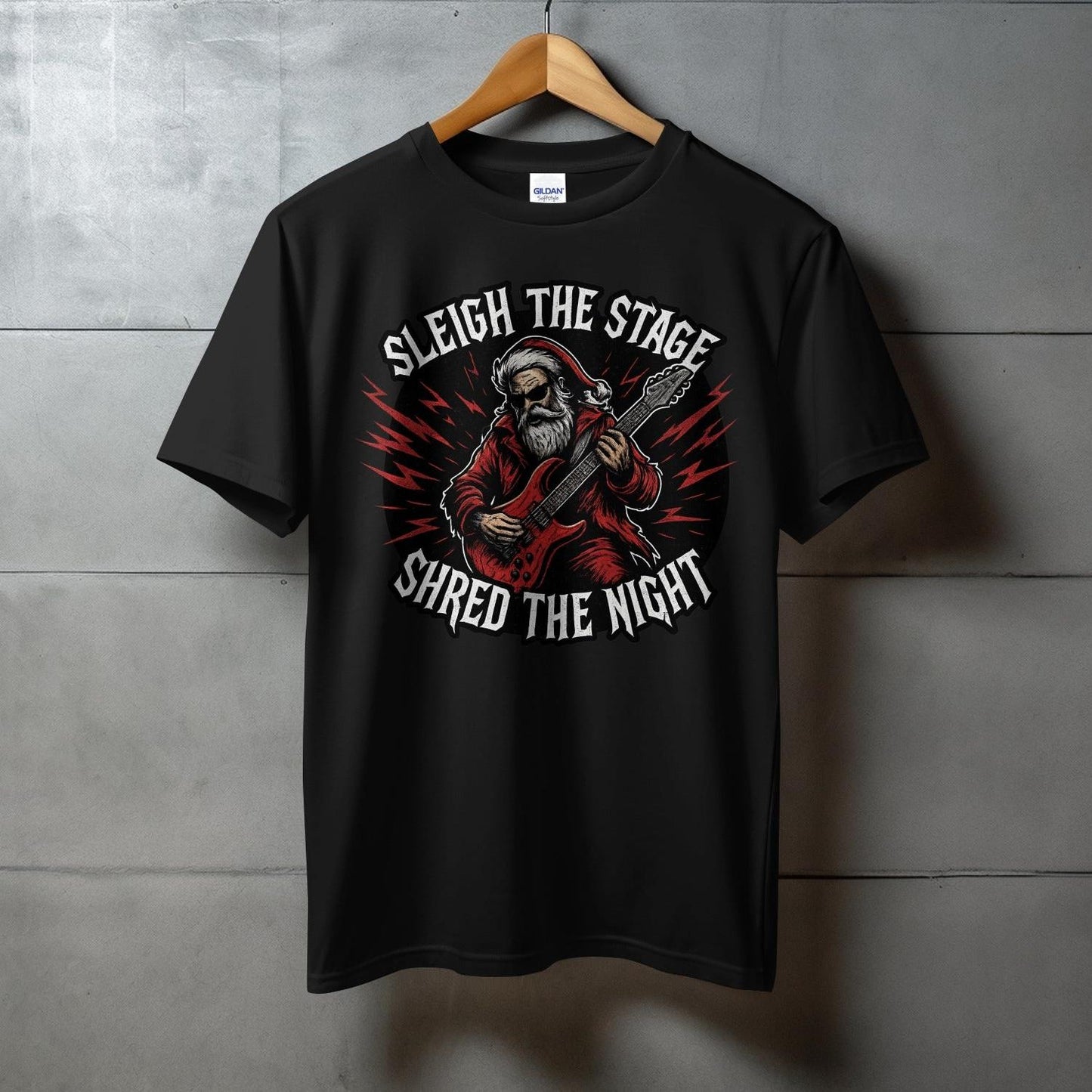 Sleigh The Stage Shred The Night graphic tee product