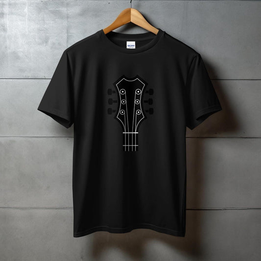 Bass Guitar Headstock Print T-Shirt product