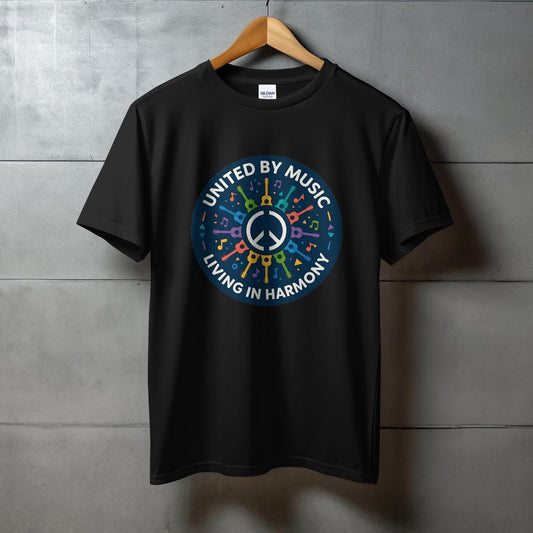 United By Music Living in Harmony T-shirt product type
