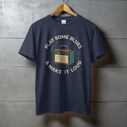 Play Some Blues and Make It Loud Graphic T-Shirt product