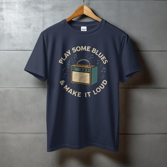 Play Some Blues and Make It Loud Graphic T-Shirt product