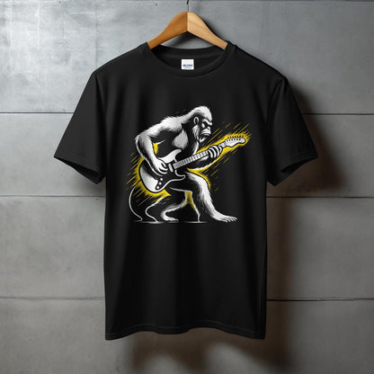 Rocking Gorilla Playing Electric Guitar T-shirt product