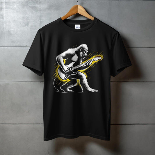 Rocking Gorilla Playing Electric Guitar T-shirt product