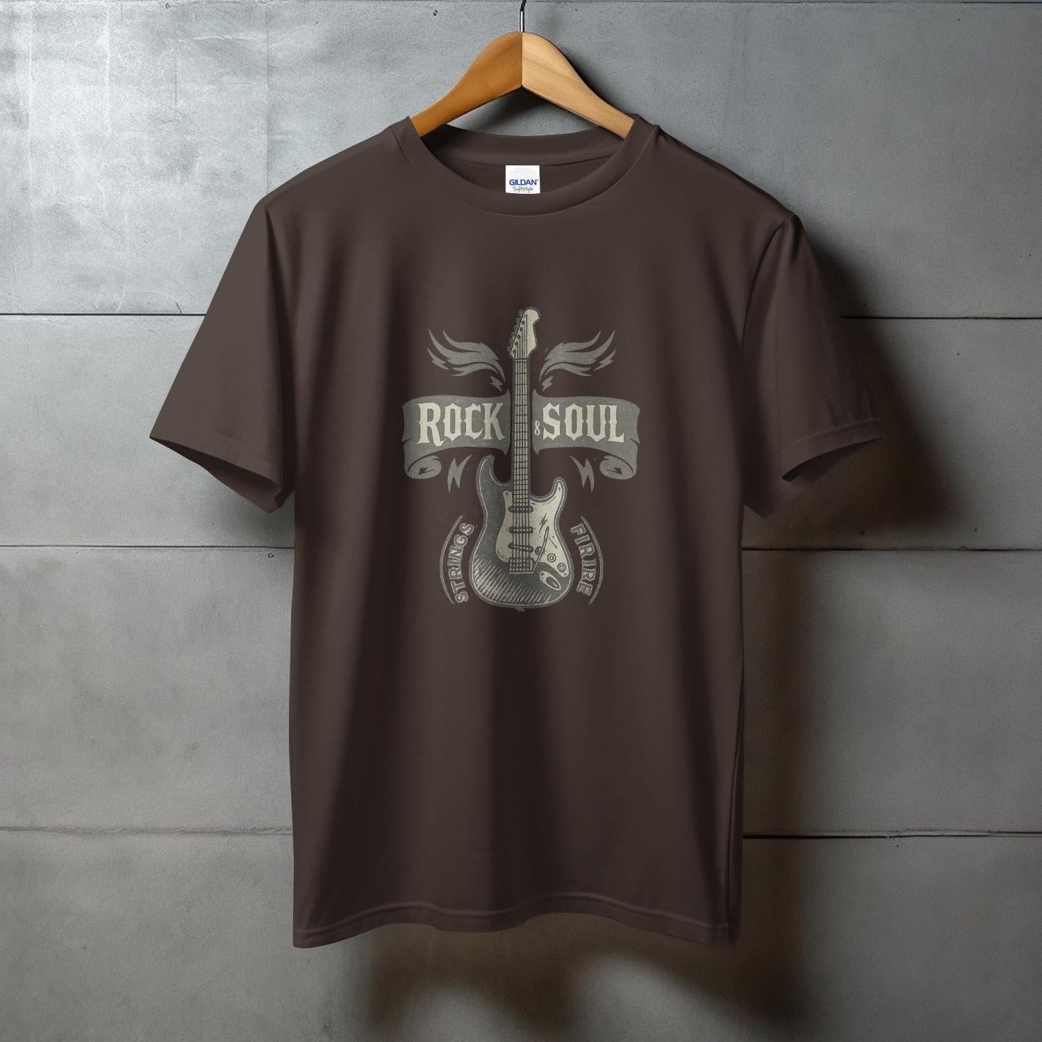 Rock n Soul Vintage Guitar Design T-shirt Product