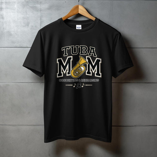 Tuba Mom Consulting and Refereeing T-shirt product type