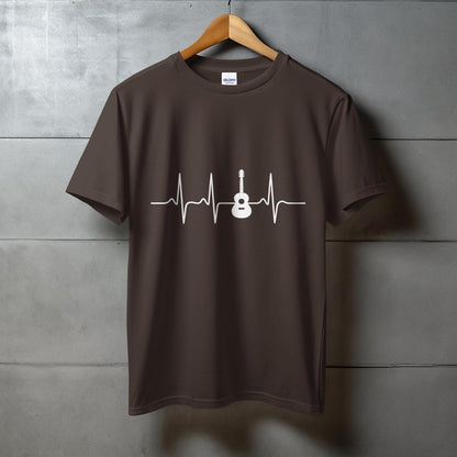 Heartbeat Guitar Music Graphic T-shirt Product type