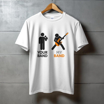 Funny Your Band My Band Graphic T-Shirt product type