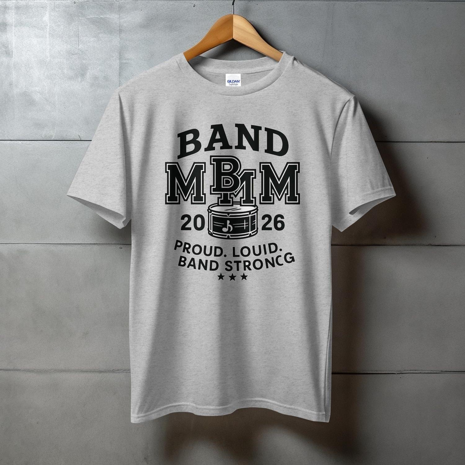 Proud Loud and Strong 2026 Band Graphic Tee product