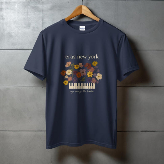 Eras New York Floral Piano Graphic T-Shirt product type