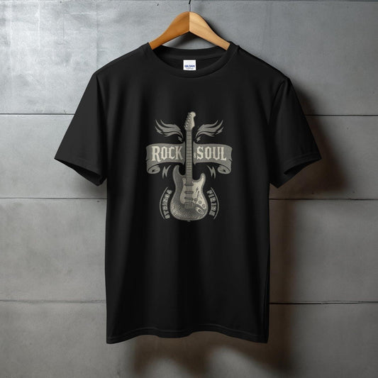Rock Soul Guitar Graphic T-Shirt product type