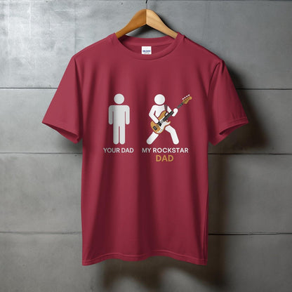 Your Dad My Rockstar Dad T-Shirt Father's Day product