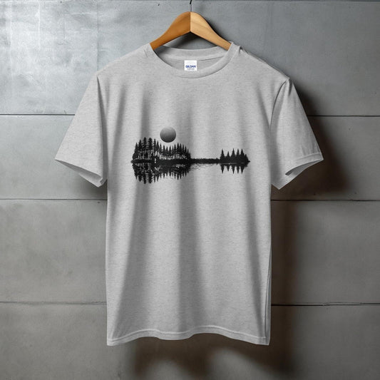 Reflection Forest Design Graphic T-shirt product type