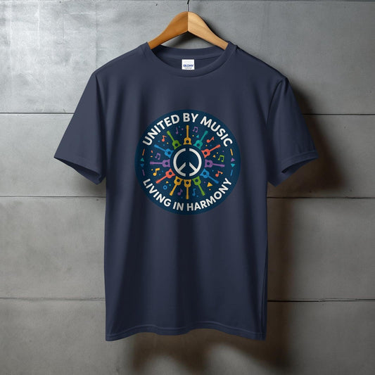 United by Music Living in Harmony T-shirt product type