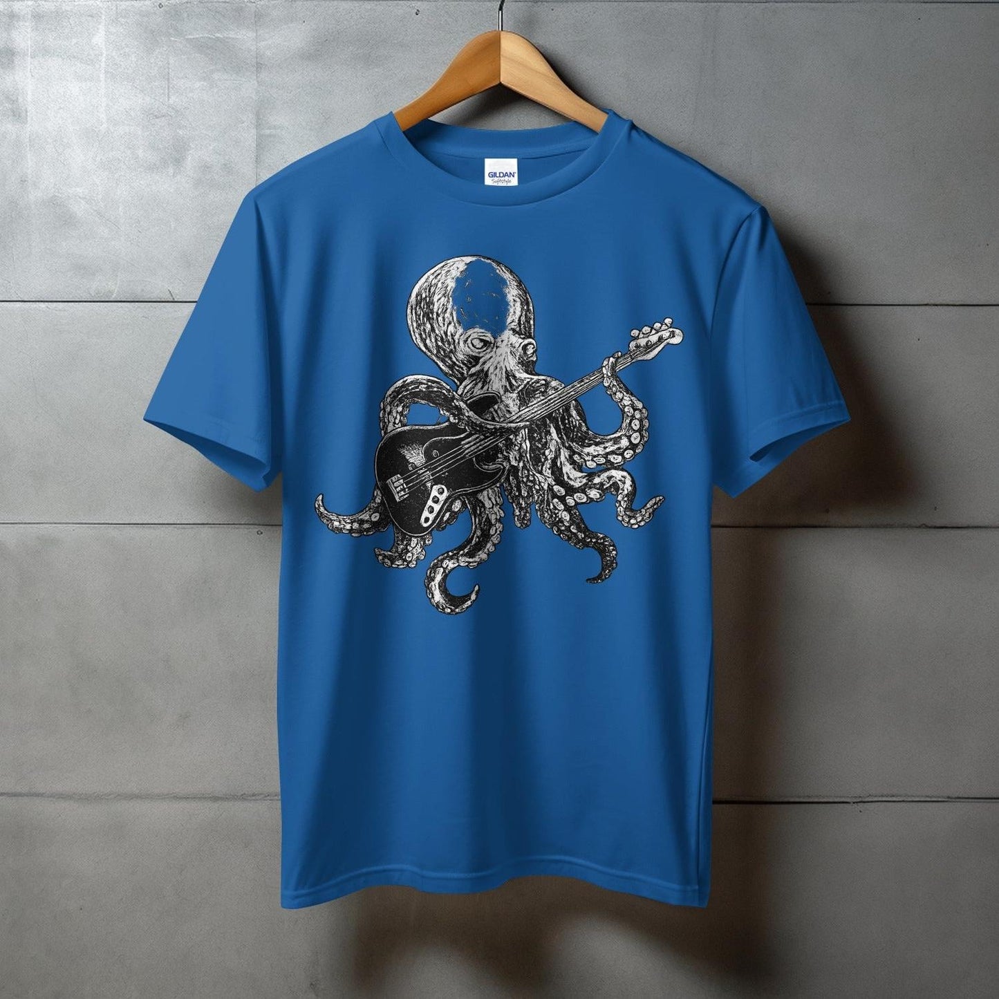 Octopus Playing Guitar Graphic T-Shirt product